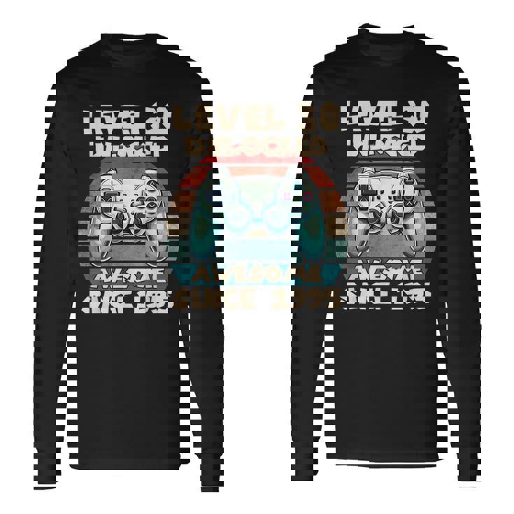 30歳の誕生日 ゲーマー 30歳 30歳 誕生日 30歳 男性 長袖Tシャツ