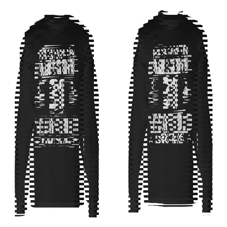 31歳の誕生日プレゼントに31年かかった 長袖Tシャツ