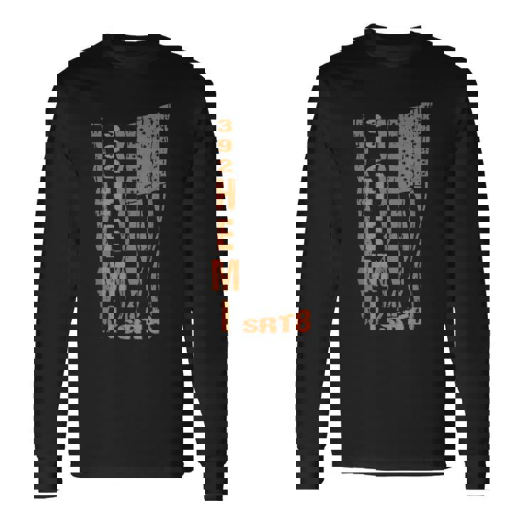 392 Hemi Enginert8シリーズ 愛国旗デザイン 長袖Tシャツ