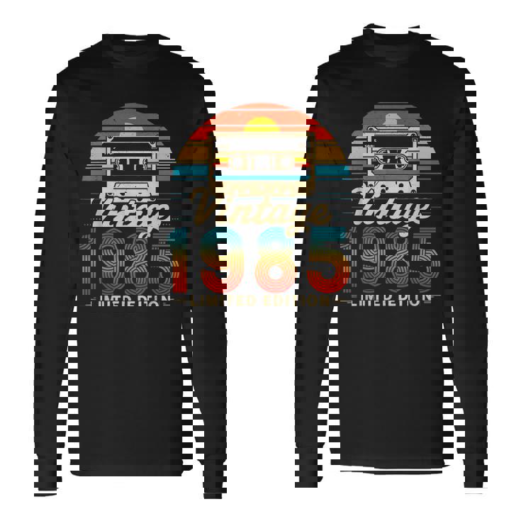 40歳 ギフト ヴィンテージ 1985年生まれ レトロ 40歳の誕生日 長袖Tシャツ