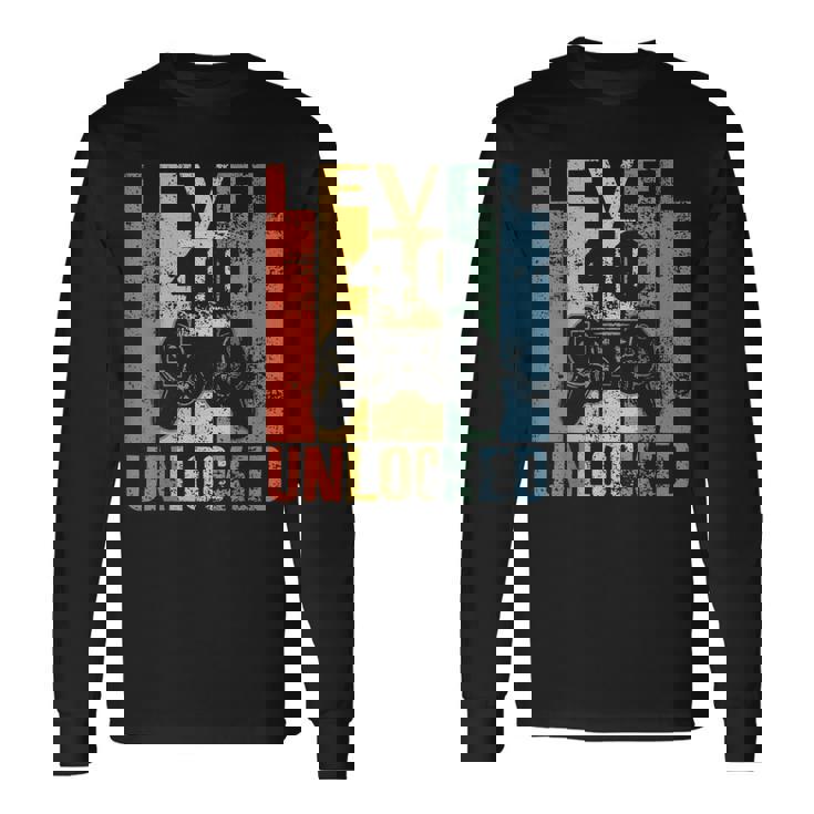 40歳の誕生日tシャツ 男性 40歳の誕生日プレゼント 長袖Tシャツ