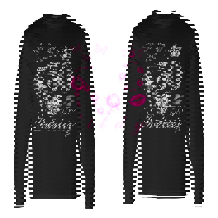 50 It's My Birthday 50歳 It's My 50Th Birthday 長袖Tシャツ