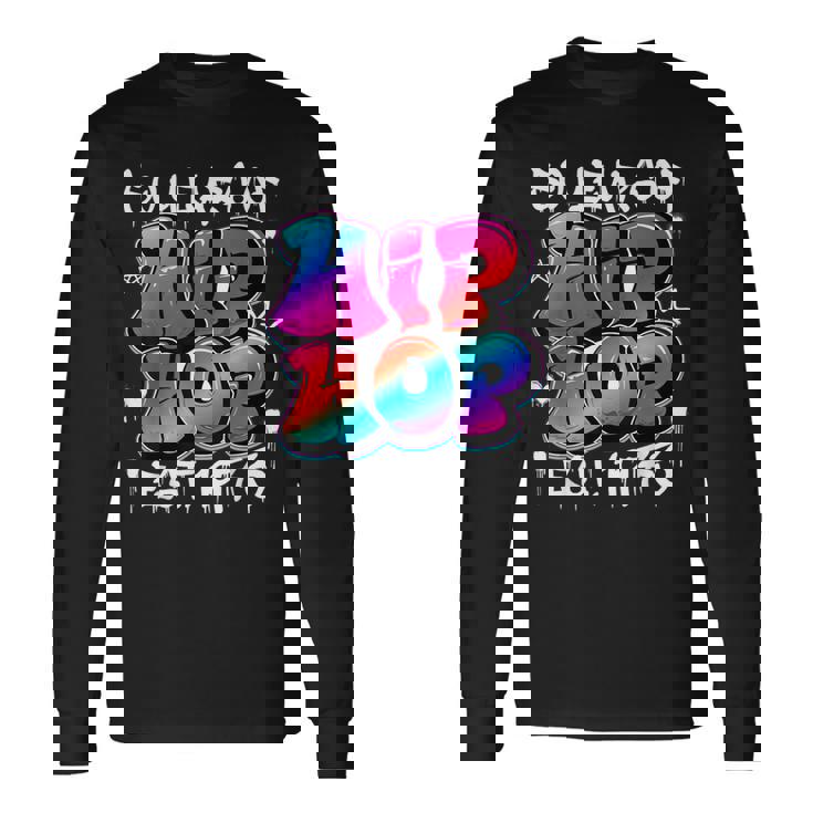 50 Years Old 50Th Anniversary Of Hip Hop グラフィティ ヒップホップ 長袖Tシャツ ギフトのアイデア