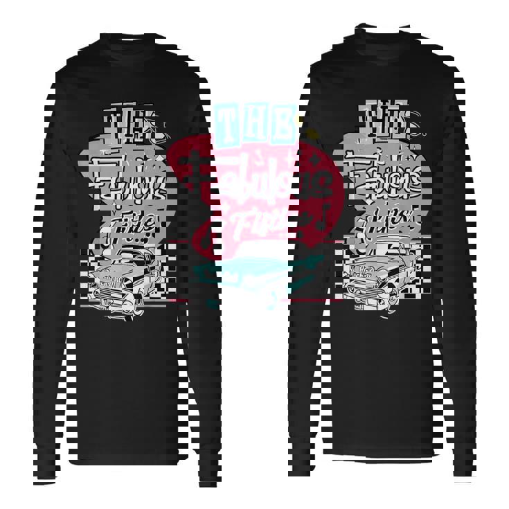 50年代ロカビリーヴィンテージ 1950年代服 レディース メンズ ソックス ホップ 長袖Tシャツ