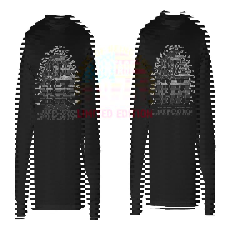 50歳の誕生日プレゼント メンズ ヴィンテージ 1975年生まれ、50歳 長袖Tシャツ