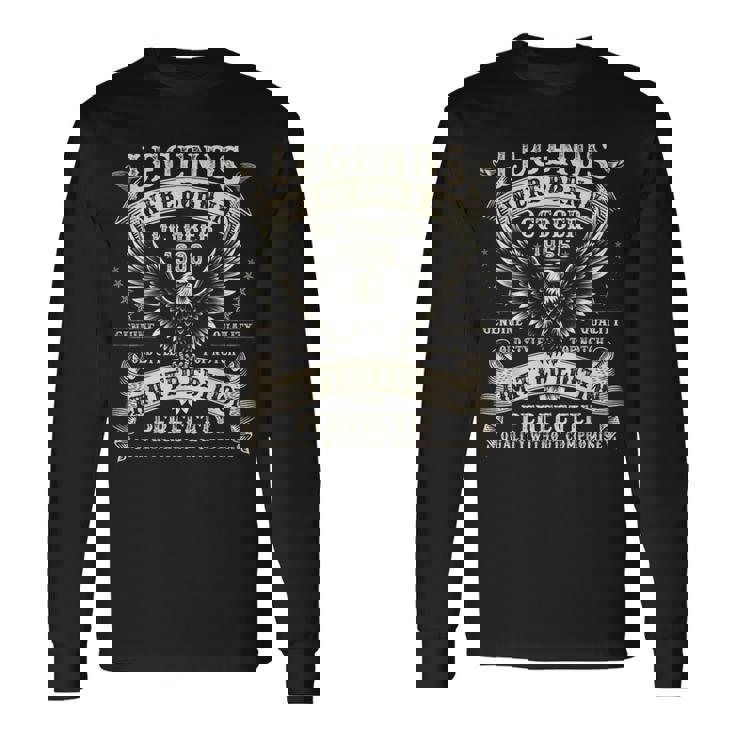 58歳 誕生日プレゼント 男性用 58歳 10月 1966年 長袖Tシャツ