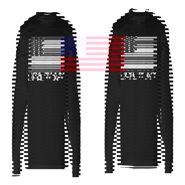 5月1日の忠誠の日 長袖Tシャツ