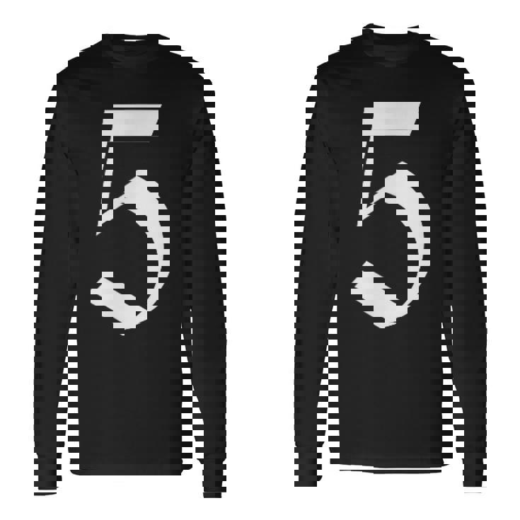 5番目 古英語の中世スタイルの五 長袖Tシャツ