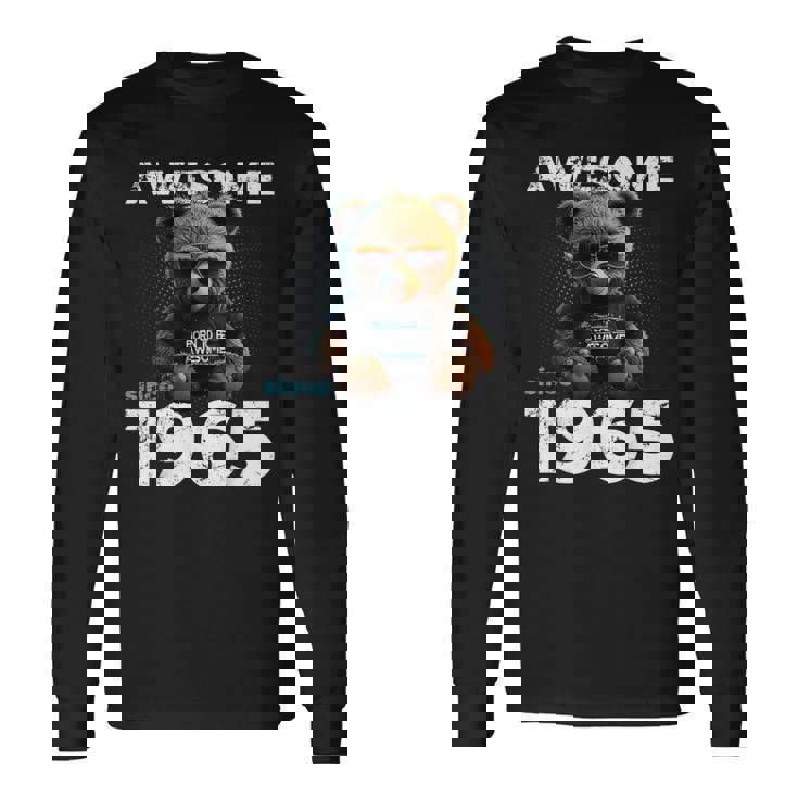 60 歳の誕生日 メンズ オリジナル ヴィンテージ 1965 長袖Tシャツ