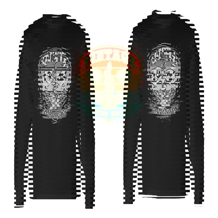 81 歳のギフト ヴィンテージ 1944 年生まれ レトロ 81 歳の誕生日 長袖Tシャツ