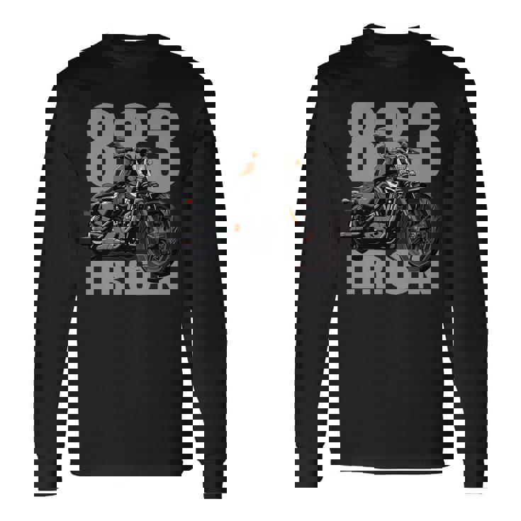 883 アイアンクラシックモーターサイクルバイカー 長袖tシャツ 長袖Tシャツ