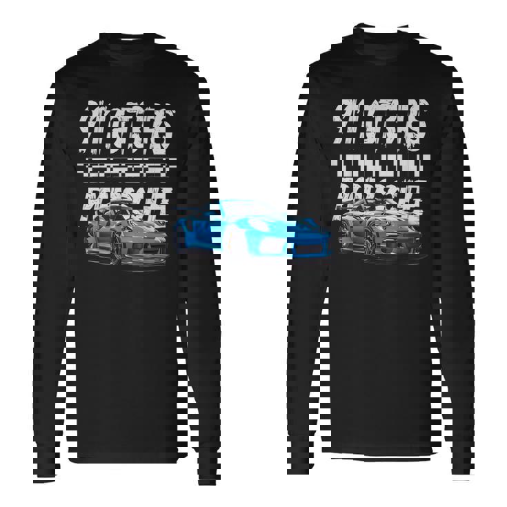 911 Gt3 Rs スー、モータースポーツ、ミームコインse。 長袖Tシャツ