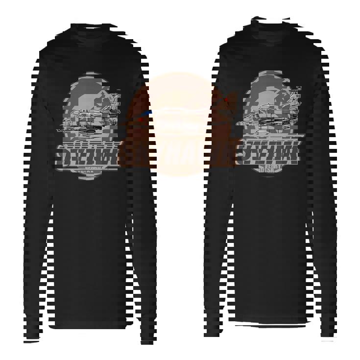 A-4 スカイホーク・アドバーサリー 長袖Tシャツ