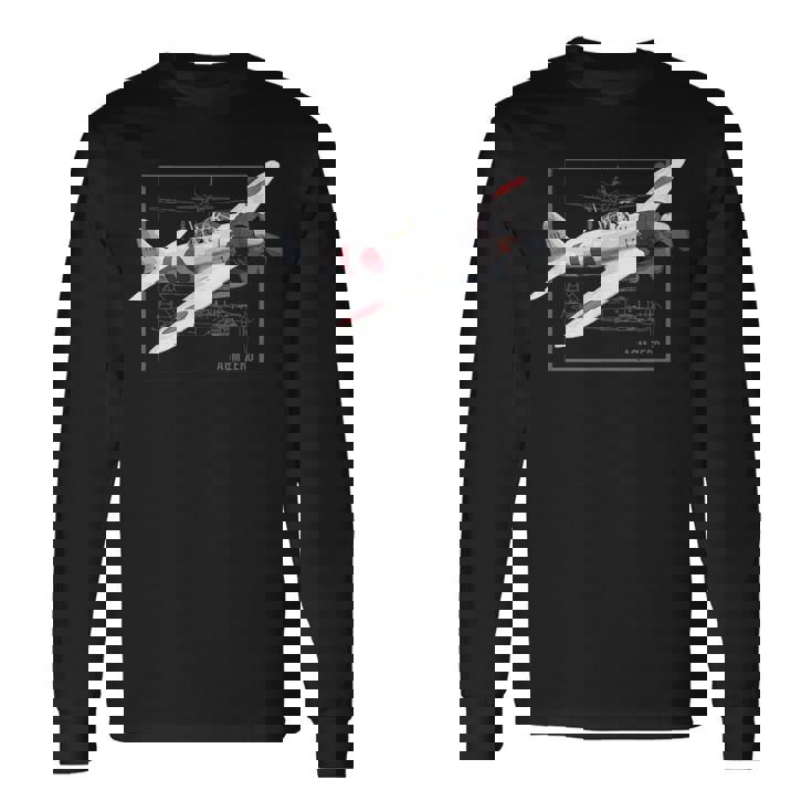 A6mゼロ 長袖Tシャツ