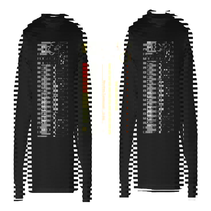 Adsr モジュラーライフ 波形シンセサイザー 長袖Tシャツ