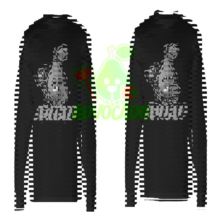 Advocado 弁護士 法律 法律 弁護士 州検問 長袖Tシャツ