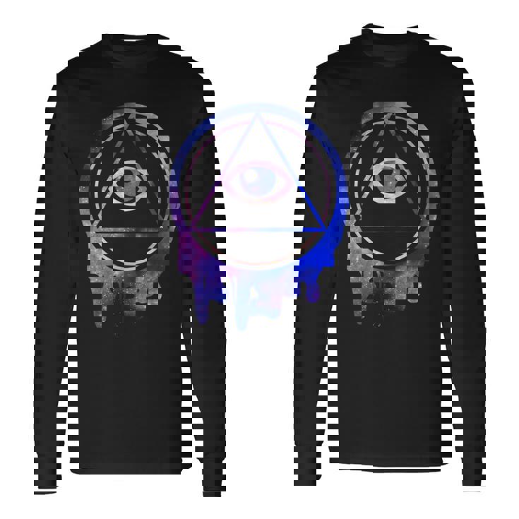 Alleeing Eye Illuminatitars ギフト 長袖Tシャツ