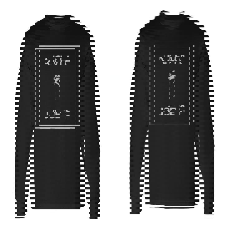 Aloha Joe's ヤシの木ロゴ 長袖Tシャツ