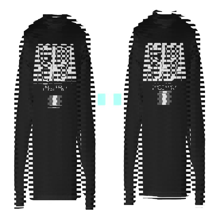 Asaba Nigeria 長袖Tシャツ