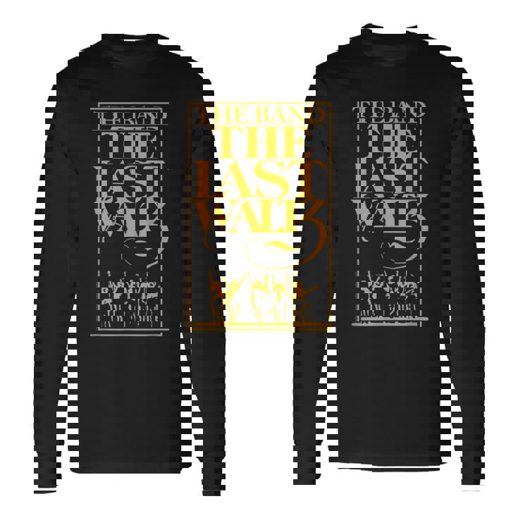 The Band The Last Waltz Yellow Print 長袖Tシャツ
