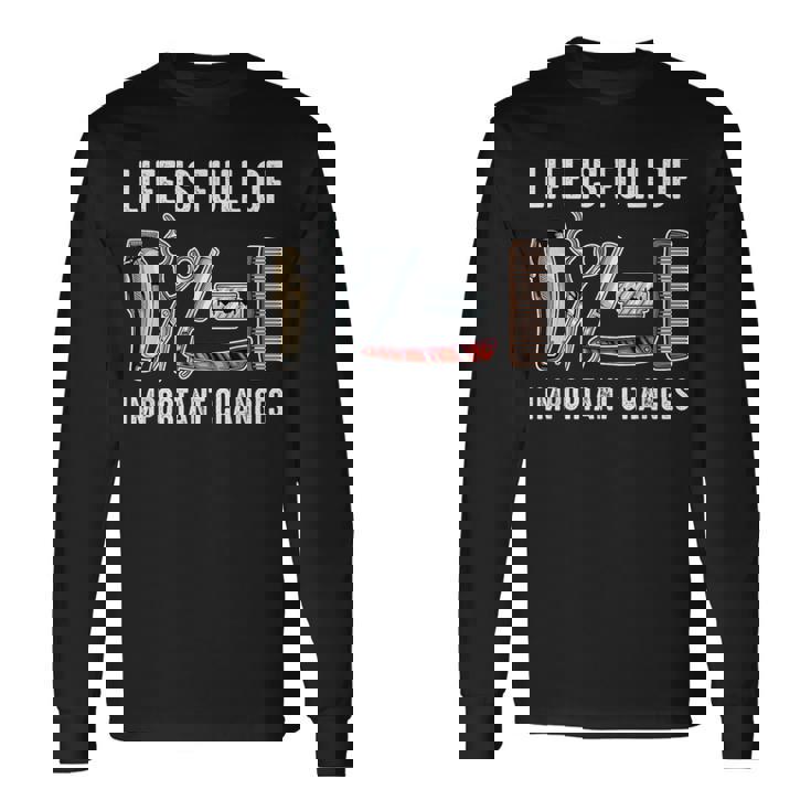 Barber ヘアドレッサー ヘアスタイリスト バーバーショップ バーバー 長袖Tシャツ