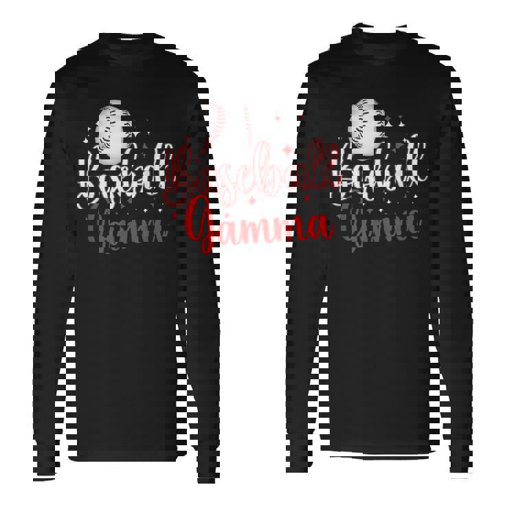Baseball Gamma Of A Baseball Player Gamma Long Sleeve T-Shirt