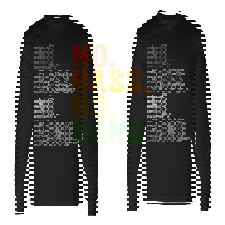 Bassist 楽器 エレキベース バンドなし 長袖Tシャツ