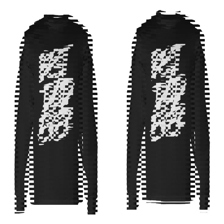 Best Dad Evertシャツプリント、Bester Father Der Welt、父の日 長袖Tシャツ