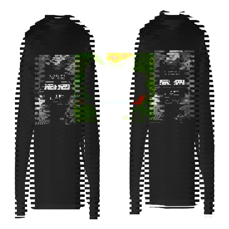 Big Wave Live Theeadoo Life ハワイアン 長袖Tシャツ