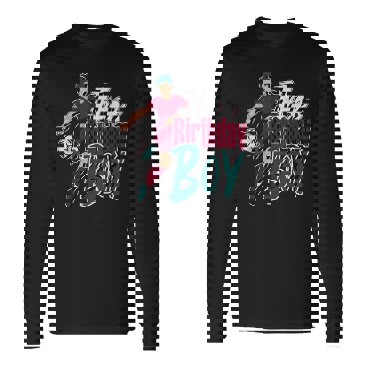 The Birthday Boyoccer Matching Family 長袖Tシャツ