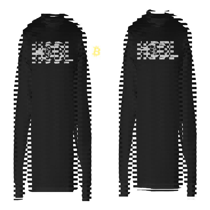 Bitcoin Hodl Bitcoin Hold 長袖Tシャツ