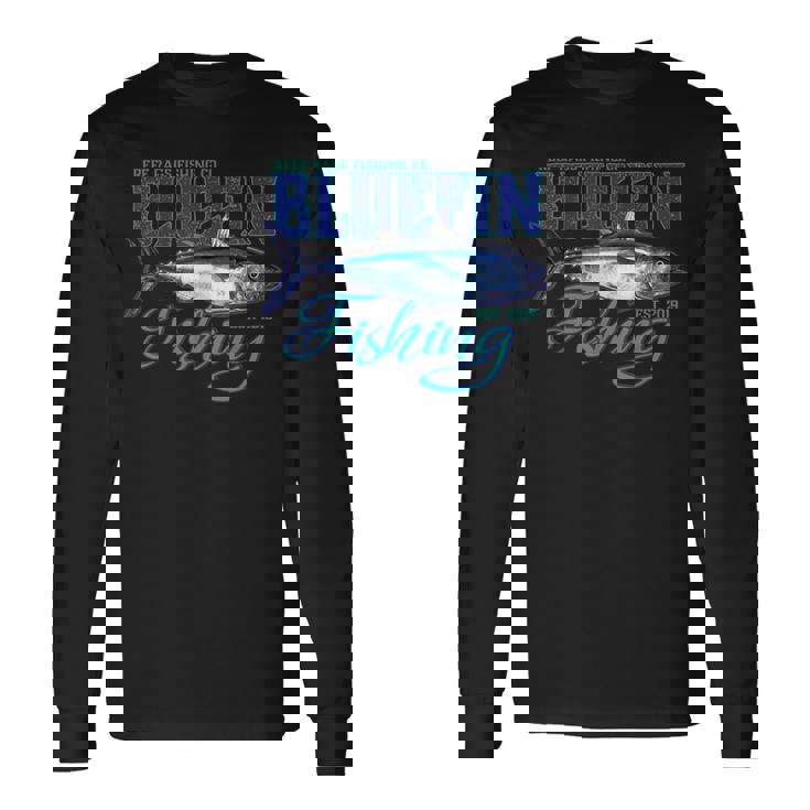 Bluefin マグロ ディープシーフィッシング 長袖Tシャツ