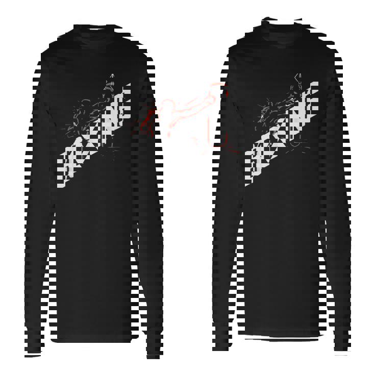 Boxeo Boxeo Boxeo Kickboxing Amante Boxeo Boxeador Camiseta de manga larga
