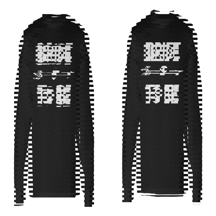 Bride To Be ブライダルシャワーギフトアイデア 花嫁シャツ 長袖Tシャツ