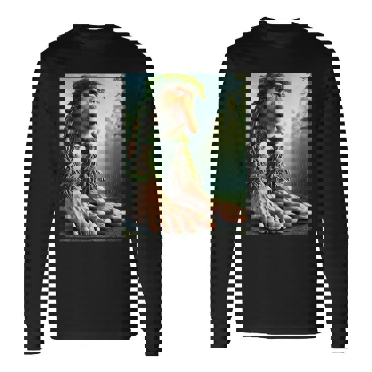 Brr Brr Patapim イタリアンブレインロットミーム 長袖Tシャツ