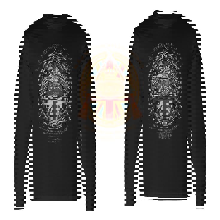 Bsaヴィンテージスタイルのオートバイレトロバッジ。 長袖Tシャツ