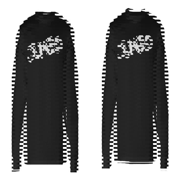 Bud ジャンボフロント ホワイト 長袖Tシャツ