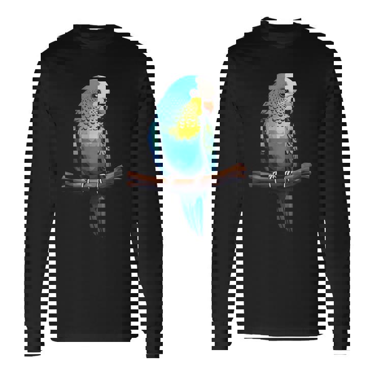 Budgies ペット オウム インコ 鳥 ウェリデザイン 長袖Tシャツ