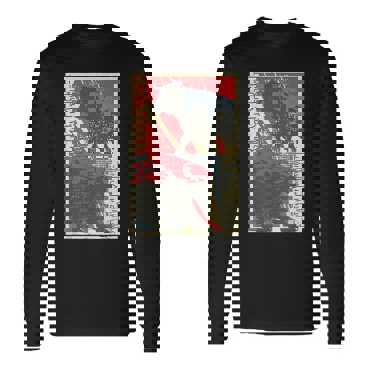 Bull And Beartocks 投資家トレーダーアート 長袖Tシャツ