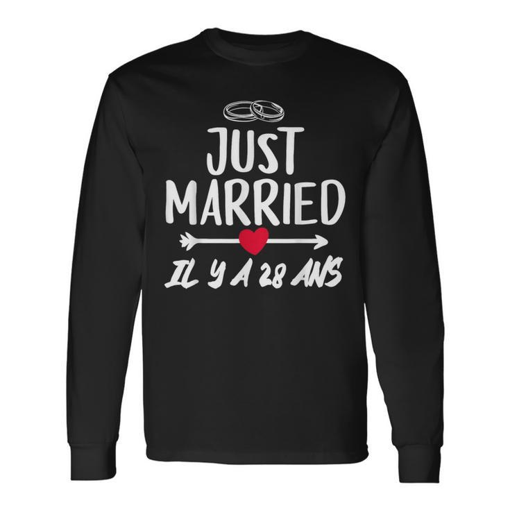 T-shirt Homme Col V 34 Ans De Mariage - Coton Gildan, Modèle 64v00, Neuf Avec étiquettes