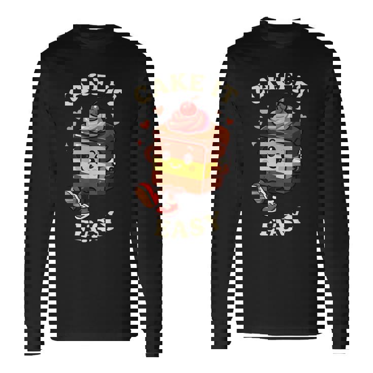 Cake It Easy Take It Easy Fruit 長袖Tシャツ