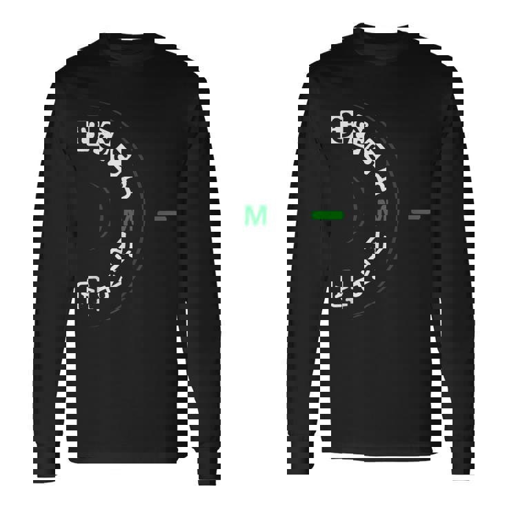 Camera Mode Photographer Photography カメラモードカメラマン写真撮影 長袖Tシャツ