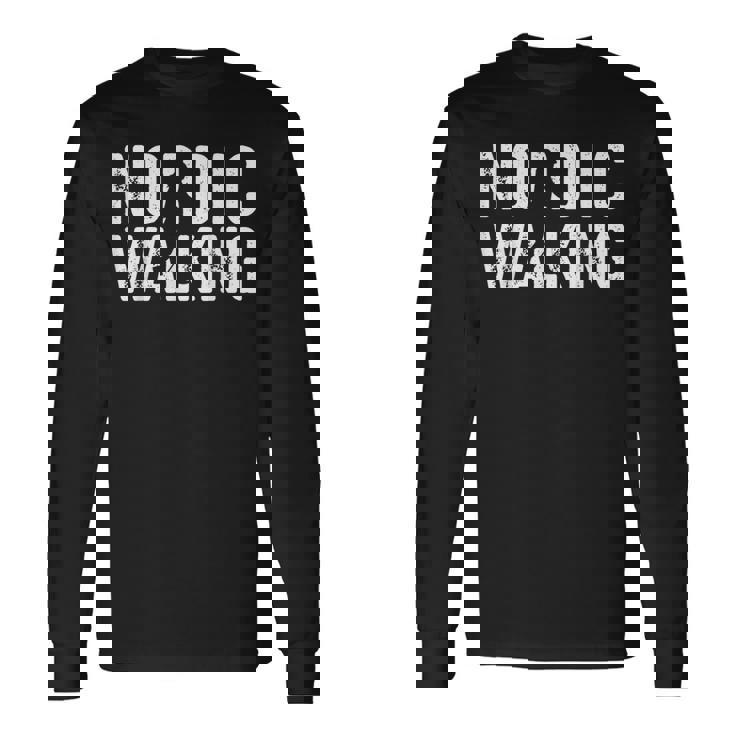 Caminata Nórdica Camiseta de manga larga