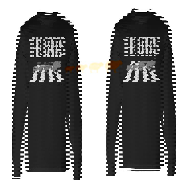 Capybara Capibara 長袖Tシャツ