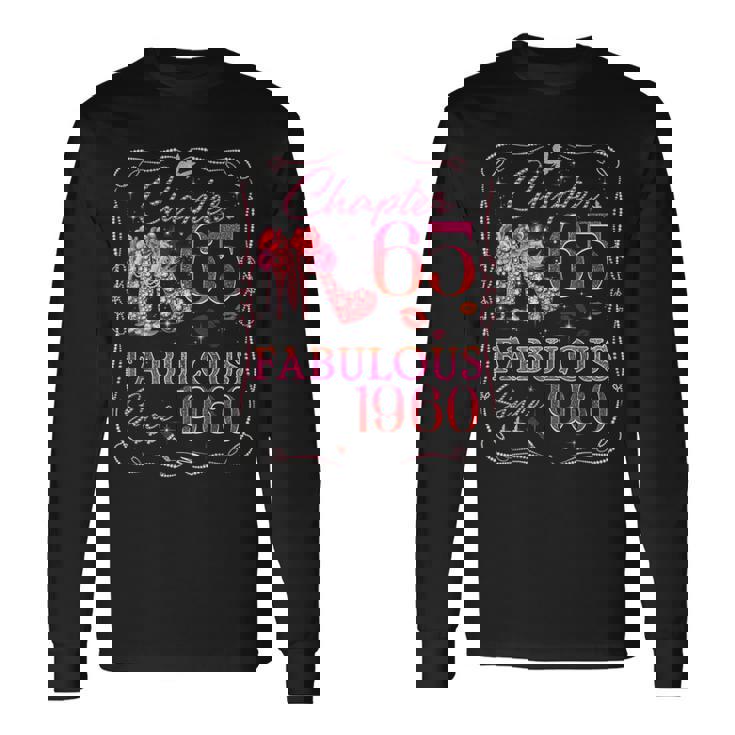 Chapter 65 Fabulousince 1960 Diamond Heels 65Th Birthday 長袖Tシャツ