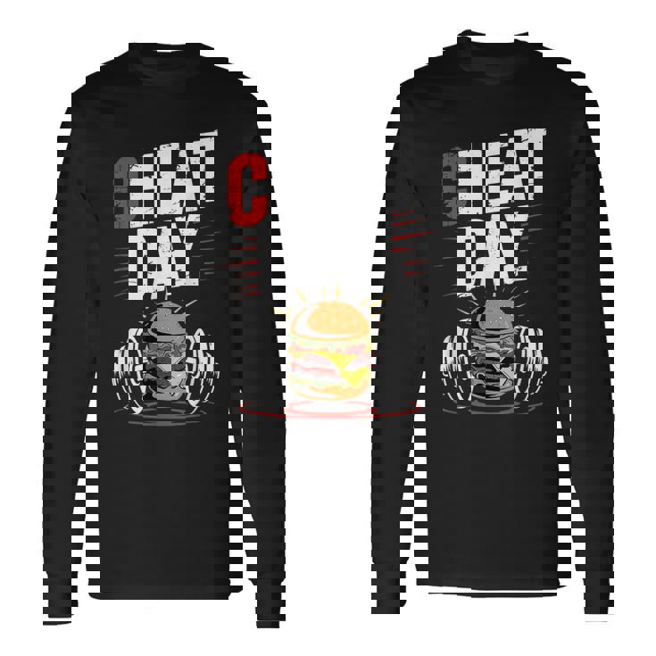 Cheat Day チート・デイ フィットネス 気ままなジム ブレイク ダイエット 冷え込む日 長袖Tシャツ