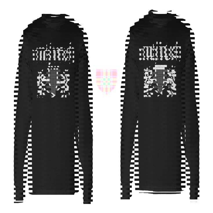 Clan Mackintosh タータン スコットランドチェック マッキントッシュクラン 長袖Tシャツ