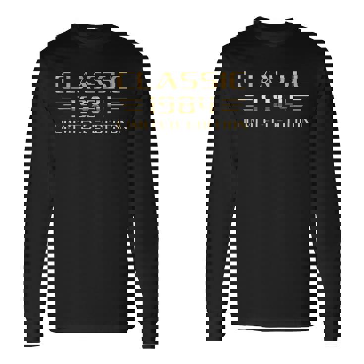 Classic 1984 ヴィンテージカー誕生41周年 長袖Tシャツ