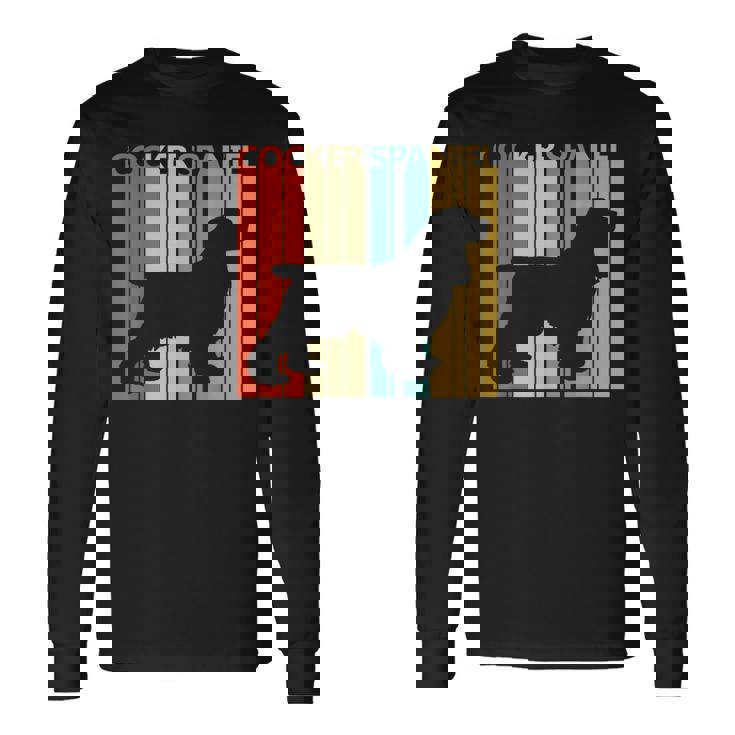 Cockerpaniel アメリカン・コッカー・スパニエル 長袖Tシャツ