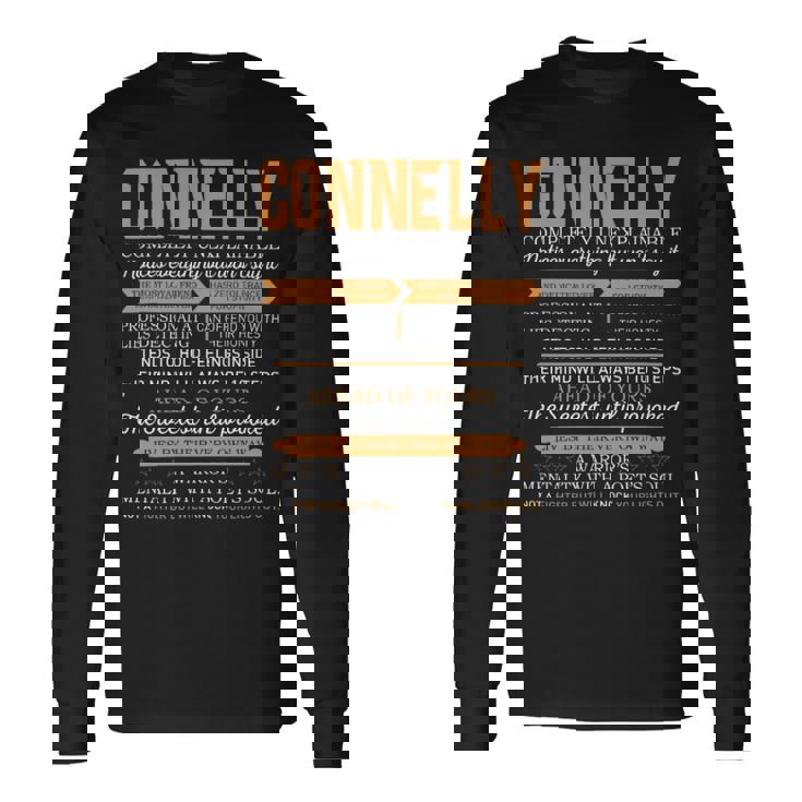 Connelly Completely Unexplainable Notices Everything But Won’T Say It Name Long Sleeve T-Shirt Gifts ideas